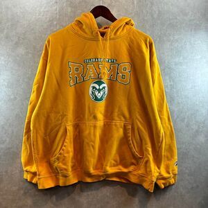 Pro-player Men's Yellow and Orange Hoodie